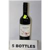 Image 1 : 5 BOTTLES OF PAYS D'OC 2013 MERLOT