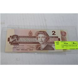 1974&1986 CANADIAN TWO DOLLAR BANK NOTES