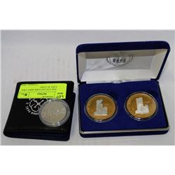 NATIONAL COLLECTORS MINT TWN TOWER SET W/ POPE