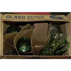 BOX OF COCA-COLA GLASSES & MORE