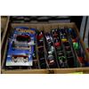 Image 1 : BOX OF 70 CARDED HOT WHEELS - 1990'S