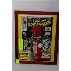 SPIDERMAN NO. 366 COLLECTOR COMIC DISPLAY