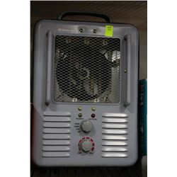COMFORT ZONE 1500 WATT HEATER WITH SAFETY SWITCH