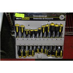 24-PC SCREWDRIVER SET