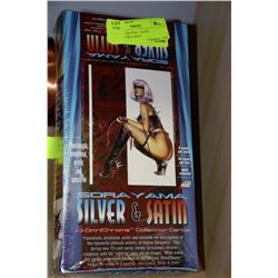 NEW BOX SILVER + SATIN COLLECTOR CARDS