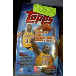 NEW BOX TOPPS BASKETBALL COLLECTOR CARDS