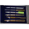 Image 1 : COLLECTIBLE LETTER OPENER SETS W/ DISPLAY