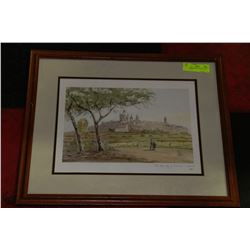 PAINTING FRAMED "THE OLD CITY OF MDENA"
