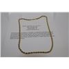 Image 1 : 24": 18K GOLD PLATED NECKLACE
