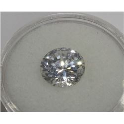 6.50CTS WHITE VVS ZIRCON