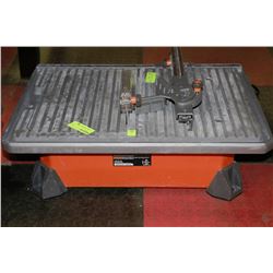 RIDGID 7" PORTABLE WET TILE SAW