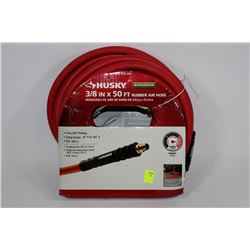 HUSKY 3/8" X 50' RUBBER AIR HOSE