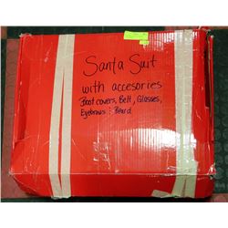 COMPLETE SANTA SUIT WITH ACCESSORIES