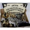 Image 1 : BOX W/COLLECTION OF SKULLS, SKELETONS