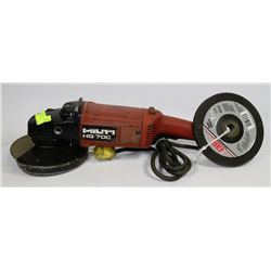 HILTI HG 700 7 INCH ANGLE GRINDER W/4