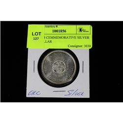 UNC 1964 CEMMEMORATIVE SILVER ONE DOLLAR
