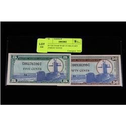 1969 VIETNAM WAR US MILITARY PAYMENT NOTES