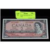 Image 1 : HIGH GRADE 1954 TWO DOLLAR BANKNOTE
