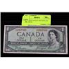 Image 1 : 1954 "DEVIL'S FACE" ONE DOLLAR BANKNOTE