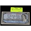 Image 1 : 1954 FIVE DOLLAR BANKNOTE