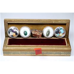 TREASURE CHEST OF MIXED PRECIOUS GEMS