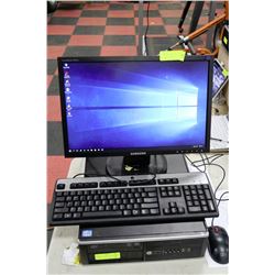 BUSINESS CLASS HP iNTEL i3/4GB RAM/ WIN 10 PRO