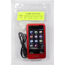 NEW COBY 8GB MP3 VIDEO PLAYER & CAMERA TOUCHSCREEN