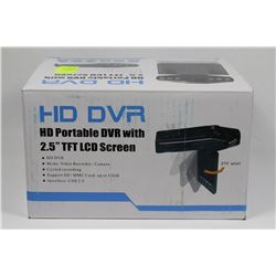 NEW PORTABLE HD DVR DASHCAM WITH LCD DISPLAY