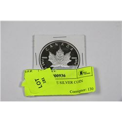 CANADA 1 OUNCE SILVER COIN