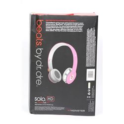 REPLICA BEATS BY DRE HEADPHONES ON CHOICE : PINK