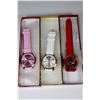 Image 1 : LOT OF 3 NEW GENEVA WATCHES
