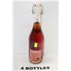 Image 1 : FOUR 750ML BOTTLES OF VILLA TERESA ROSE WINE 11%
