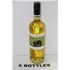 Image 1 : EIGHT 750ML BOTTLES TORITO BRAVO CHARDONNAY