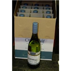 CASE WITH TWELVE 750ML BOTTLES OF OYSTER BAY