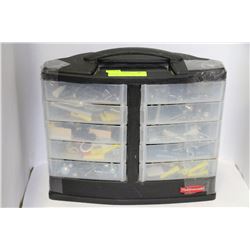 RUBBERMAID MOUNTABLE 10 DRAWER