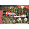 Image 1 : FLAT OF ASSORTED COCA-COLA COLLECTIBLE GLASSES X2