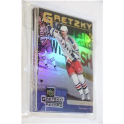 BUNDLE OF COLLECTIBLE GRETZKY CARDS
