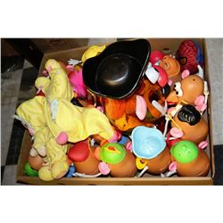 22+ POTATO HEADS INCLUDING PIRATE POTATO HEAD