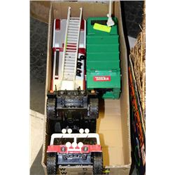 BOX OF 4 TONKA TRUCKS