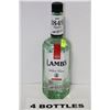 Image 1 : FOUR 750ML BOTTLES OF LAMBS WHITE RUM 40%