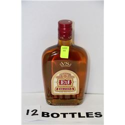 TWELVE 375ML BOTTLES OF ENJ BRANDY 40%
