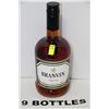 Image 1 : NINE 750ML BOTTLES OF BRANVIN WHITE WINE 20%