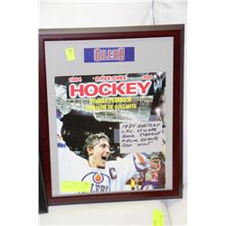 1984 GRETZKY O.P.C. STICKER BOOK