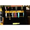 Image 1 : LARGE COLLECTION OF BRACELETS WITH JEWELLERY STAND