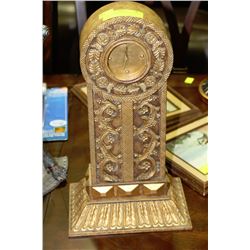 GOLD LEAF/SILVER LEAF DESIGNER CLOCK