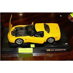 HOTWHEELS C5 YELLOW CORVETTE