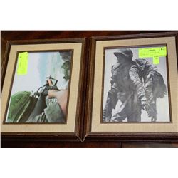 ESTATE VIETNAM WAR 2-PC PICTURE SET