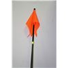 Image 1 : SET OF 4 VEHICLE SAFETY FLAGS 7'