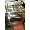 Image 1 : STAINLESS STEEL FULL GAS 4 BURNER ITALIAN RANGE
