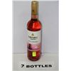 Image 1 : SEVEN 750ML BOTTLES SAWMILL CREEK WHITE ZINFANDEL